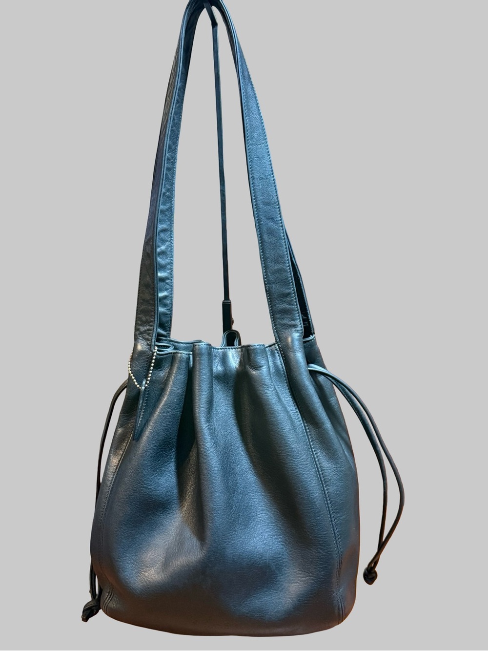 Vintage Coach Lexington Drawstring Bucket Bag #4180 Made in Italy-Blk - Picture 4 of 11